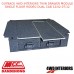 OUTBACK 4WD INTERIORS TWIN DRAWER MODULE SINGLE FLOOR RODEO DUAL CAB 12/02-07/12